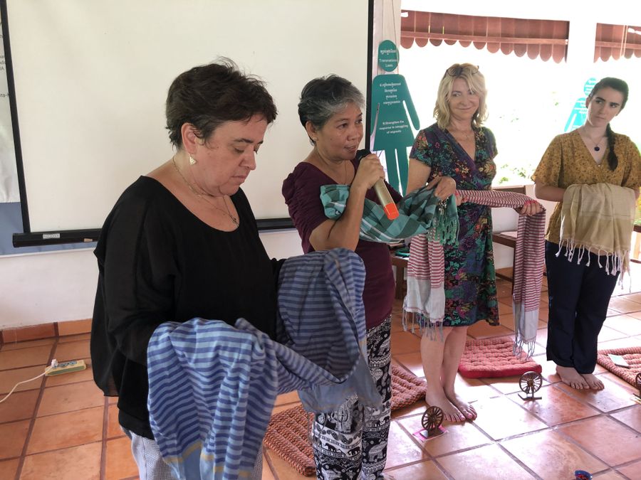 Commissioning with the shawls, Day Nine